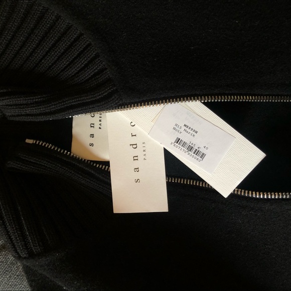 NWT Sandro wool cape - Picture 5 of 9